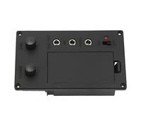 POENVFPO Micro pour Violon, Micro Piézo EQ Silencieux Professionnel avec Câble de Trou de Prise, pour Violon pour Ajuster le Champ Sonore et Supprimer le Bruit