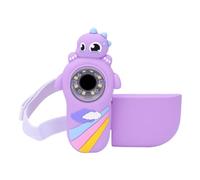 POENVFPO Microscope Numérique Portable pour Enfants, Grossissement 1000x | Conception de Poche Portable pour L'aventure en Plein Air, 8 Lumières LED avec 3 Niveaux de luminosité, Mise au Point