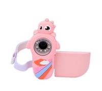POENVFPO Microscope Numérique Portable pour Enfants, Grossissement 1000x | Conception de Poche Portable pour L'aventure en Plein Air, 8 Lumières LED avec 3 Niveaux de luminosité, Mise au Point
