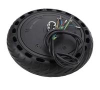 POENVFPO Moteur, Roue à Arbre fileté à Double extrémité en Métal avec Pneu en Nid d'abeille en Caoutchouc pour Scooter M365 Pro, Moteur de Moyeu 250 W, Performances à Grande Vitesse et Installation