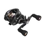 POENVFPO Moulinet Baitcasting, Moulinet de Pêche Léger en Fibre de Carbone de 20 Kg, avec Système de Rappel Sonore et Rapport de Vitesse de 6,3 : 1, pour la Pêche en Bateau de Mer et Le