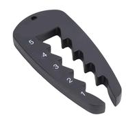 POENVFPO Outil de Hauteur de Tee, Outil de Divot de Golf Réglable en ABS pour des Balançoires Cohérentes, Régleur de Hauteur de Tee de Golf Portable