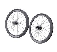 POENVFPO Paire de Roues de Cycle Pliant de 20 Pouces, Jante en Alliage D'aluminium Double Couche 24H Avant Arrière avec 2 Roulements Scellés Avant et 4 Arrière, pour Cycles Pliants 451D