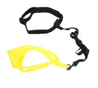 POENVFPO Parachutes de Natation, Ceinture D'entraînement en Force de Natation avec Parachutes de Traînée pour la Pratie de Natation et Exercice (Yellow)