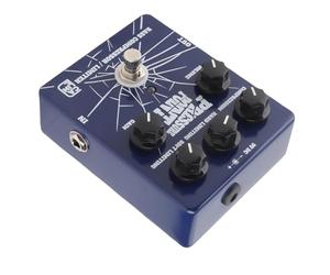 POENVFPO Pédale de Compresseur de Basse, Effet de Point de Pression, Coque en Alliage D'aluminium True Bypass avec Contrôle du Sens D'attaque pour la Performance de la Guitare