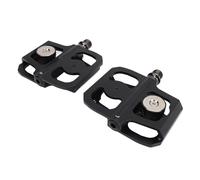 POENVFPO Pédales de Vélo 2 Pièces, Arbre en Acier en Alliage D'aluminium, Pédales à Plate-Forme Plate Antidérapante à Roulement scellé du, avec Interface Filetée Universelle, pour Vélos