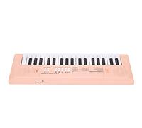 POENVFPO Piano pour Enfants 37 Touches, Clavier électronique Portable avec Microphone et Fonction D'enregistrement, 2 Tonalités 16 Chansons 4 Rythmes, pour Enfants Débutants, éducation (PINK)