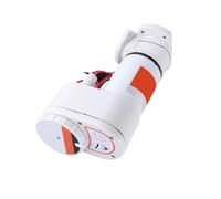 POENVFPO Pompe de Toilette électrique Marine, Kit de Conversion en Plastique Auto-amorçant 12 V, Décharge Verticale Non Obstruante pour Yacht, Bateau, Mise à Niveau Manuelle des Toilettes (Débit