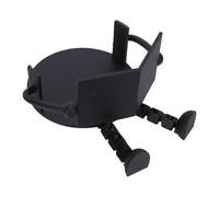 POENVFPO Porte-Papier Toilette de Lecture, Support de Figurine de Livre imprimé en 3D pour Décoration de Salle de Bain avec Personnage Assis pour Une Installation Facile (Black)