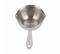 POENVFPO Pot de en Acier Inoxydable Tout-en-un pour Réchauffer, Pot à Lait pour la Cuisine Domestique, 1 X Chauffe-beurre (150ML)