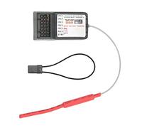 POENVFPO Récepteur RC FS 2,4 GHz 6CH, Conception Ultra Légère, Connexion Rapide pour émetteur I6 I10 TH9X FS CT6B T6, avec Super capacité Anti-interférence