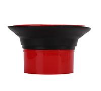 POENVFPO Rehausseur de Grosse Caisse, Accessoires de Boost en Caoutchouc ABS pour une Fréquence Basse Puissante, avec Autocollant de Protection D'ouverture (rouge)