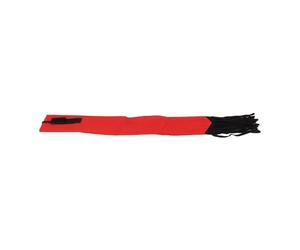 POENVFPO Sac de Queue de Cheval, Protecteur de Queue en Tissu Non tissé avec Frange, Protection de Anti-Morsure et Anti-saleté pour Fournitures de Toilettage de Chevaux, Enveloppe (Rouge)