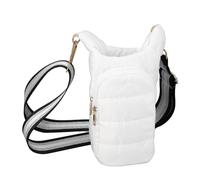 POENVFPO Sac de Transport de Bouteille d'eau, Pochette de Support Isolée Durable pour la Randonnée, Les Voyages, en Nylon/Coton, 1 Sac