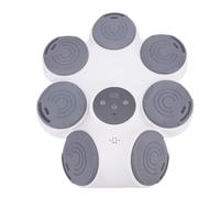 POENVFPO Smart Bluetooth Boxing Maching Interactive Wall Moup Punching Trainer avec Léger, Prend en Charge Le Crochet Droit Gauche (Black)