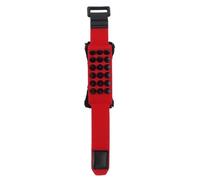 POENVFPO Sourdine pour Cordes de Guitare, Amortisseur de Cordes Professionnel de 18 Cm pour la Réduction du Bruit, avec Force Facilement Réglable pour Enregistrement de Guitare Classique (rouge)