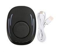 POENVFPO Souris Jiggler avec Câble USB, Physique Automatiquement Le Périphérique de Déménageur de Souris Wiggler Shaker, Maintenez L'écran PC Actif (Black)