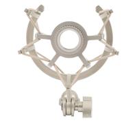 POENVFPO Support de Microphone Anti-choc, Support de Microphone Anti-vibration ABS 25 Mm avec écrous de Conversion, pour Neumann TLM103 TLM193 TLM127 TLM170 MK4