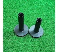 POENVFPO Support de Tee de Golf en Caoutchouc, Outil de Tee d'herbe Durable pour la Pratique d'entraînement en Intérieur et en Extérieur avec Base Stable (Hauteur 68mm)