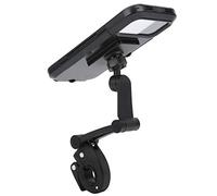 POENVFPO Support de Téléphone de Vélo, Grande Taille jusqu'à 6,5 Pouces, Support de Téléphone Magnétique étanche avec Fenêtre Transparente et Base Réglable Multi-Angle, pour la Plupart