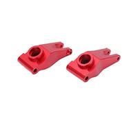 POENVFPO Support d'essieu Arrière RC, Coupelle d'essieu Arrière en Alliage 'Aluminium pour Senton, Performances Améliorées pour Voitures RC 1/10 (Rouge)