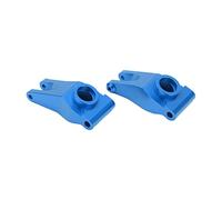 POENVFPO Support d'essieu Arrière RC, Coupelle d'essieu Arrière en Alliage 'Aluminium pour Senton, Performances Améliorées pour Voitures RC 1/10 (Blue)