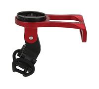 POENVFPO Support D'ordinateur de Vélo, Corps en Alliage CNC avec Adaptateurs en Plastique pour Edge Series, Bryton Cyclist Series, CC, avec Double Verrouillage pour la stabilité, (Rouge)