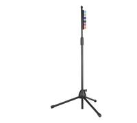 POENVFPO Support pour Médiators de Guitare avec 5 Médiators, Pince Universelle en Caoutchouc pour Pied de Microphone, Solution de Stockage d'équipement Musical, compatibilité de 16 à 19 Mm de