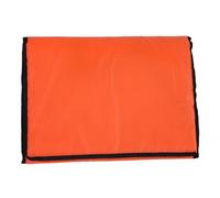 POENVFPO Tapis de Décrochage de Pêche 39.4x17.5in, Compact et Portable, Tapis D'atterrissage pour Poisson, Filetage de Ligne, MatTri Pliable pour Les Pêcheurs, Soins du Poisson (Orange Rouge)