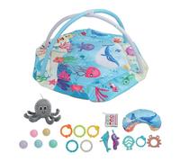 POENVFPO Tapis de Jeu pour bébé, Matériau Doux, Tapis de Jeu Multifonctionnel pour Ramper et Apprendre, Idéal pour Les Nourrissons et Les Tout-Petits