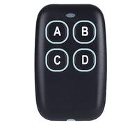 POENVFPO Télécommande D'apprentissage à 4 Touches 433 MHz, Télécommande Universelle sans Fil avec la Dernière Programmation IC pour Système D'alarme de Porte de Garage de Voiture