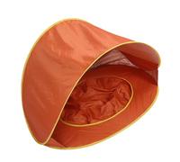 POENVFPO Tent à Plage Pop-up, UV50 + Protection, Piscine pour bébé, épreuve du Vent, Cadre en Fil d'acier, Portable, 47,2x31.5x27,6 Pouces, pour Les Activités de Plein Air (Orange)