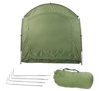 POENVFPO Tente de Vélo, Couverture D'abri de Vélo en Tissu Oxford 210D, Imperméable, Portable et Pliable pour Motos, Outils de Jardin, Tondeuses à Gazon (Green)