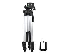 POENVFPO Trépied Vidéo, Support de Téléphone Flexible Portable en Alliage D'aluminium 3110 avec Rotation Horizontale à 360° et Niveau à Bulle, pour Une Utilisation en Extérieur