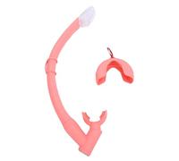 POENVFPO Tuba, 2 en 1 Modes Secs / Humides Tube de Silicone pour Les Débutants et Les Pros, Conception de Morsure Premium, Boucle à Libération Rapide, Libération de Vanne à Flotteur, Connecteur