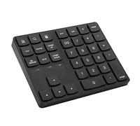 POENVFPO Ultra Slim 35 Keys Mini Numéric Clavier sans Fil avec des Voyants, des Bouchons et du Clavier de Reproduction pour des Entrées Numériques Confortables, Idéal pour Les Experts en comptabilité