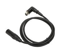 POENVFPO Xlr Câble Microphone Mâle Sound HiFi Câble Microphone Xlr pour les Harmoniseurs D'étude et les Tables Mixtes Noires 1 Pack