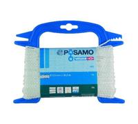 PÖSAMO PÖSAMO Corde tressée blanche PA 4,0 mm x 20 m sur dévidoir métallique Quantité:1