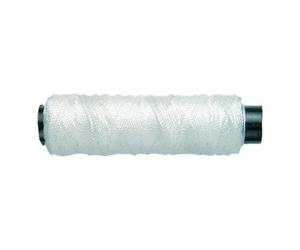 PÖSAMO PÖSAMO Cordeau de maçon en nylon blanc 1,3 mm x 50 m sur bobine Quantité:1