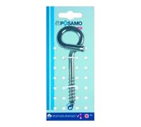 PÖSAMO PÖSAMO Crochet de plafond galZn (SB) 8,8x120mm filetage bois 1 pce Quantité:1