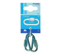 PÖSAMO PÖSAMO Maillons rapides (SB) galZn 6,0 mm par 2 pcs. Quantité:1