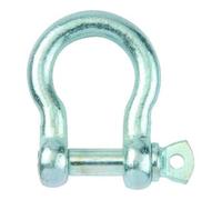 PÖSAMO PÖSAMO Manille courbe galvanisée 10,0 mm-3/8 Quantité:25