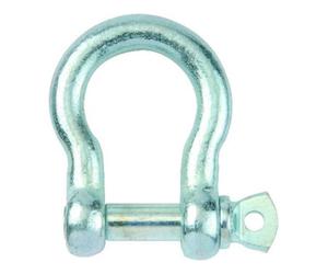 PÖSAMO PÖSAMO Manille courbe galvanisée 12,0 mm - 1/2 Quantité:25