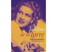 Poesia completa Josefina de la Torre Volumen 2