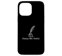 Poésie à But Non lucratif - Poetcore Auteur littéraire Poète Bookish Coque pour iPhone 13 Pro Max