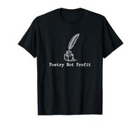 Poésie à But Non lucratif - Poetcore Auteur littéraire Poète Bookish T-Shirt