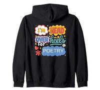 Poésie Amusante et esthétique, Amour, rétro, pour poètes Sweat à Capuche