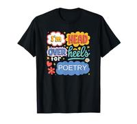 Poésie Amusante et esthétique, Amour, rétro, pour poètes T-Shirt
