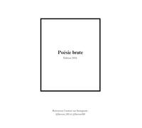 Poésie brute: Édition 2024