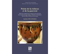 Poésie de la richesse et de la pauvreté - Sandrine Coin-Longeray - Publ.de St-Etienne - broché - Méthode de langue